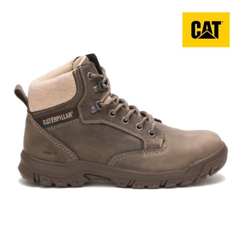 Caterpillar Tess Steel Toe Werkschoenen Dames Bruin (BFSA.NL)